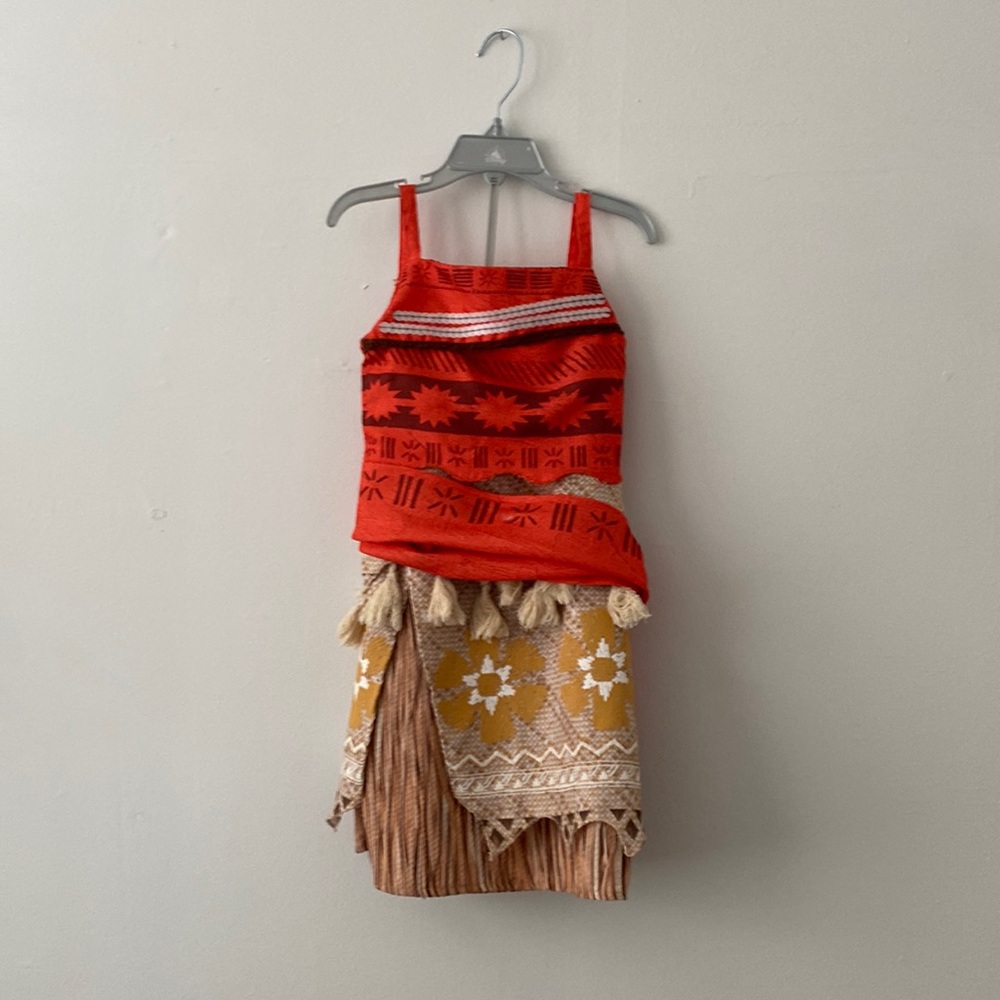 Disney Moana 4T two piece costume